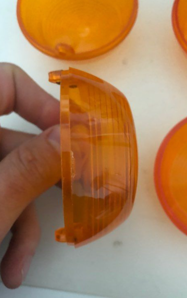 4 cabochons refabrication Chappy Yamaha