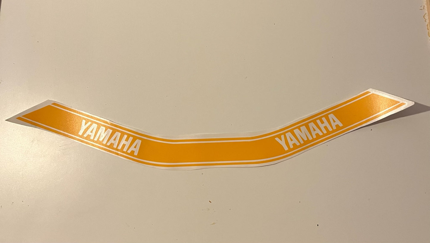 Autocollant Cache Batterie Jaune – Yamaha Chappy