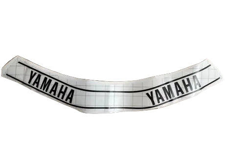 Autocollant noir yamaha Chappy neuf