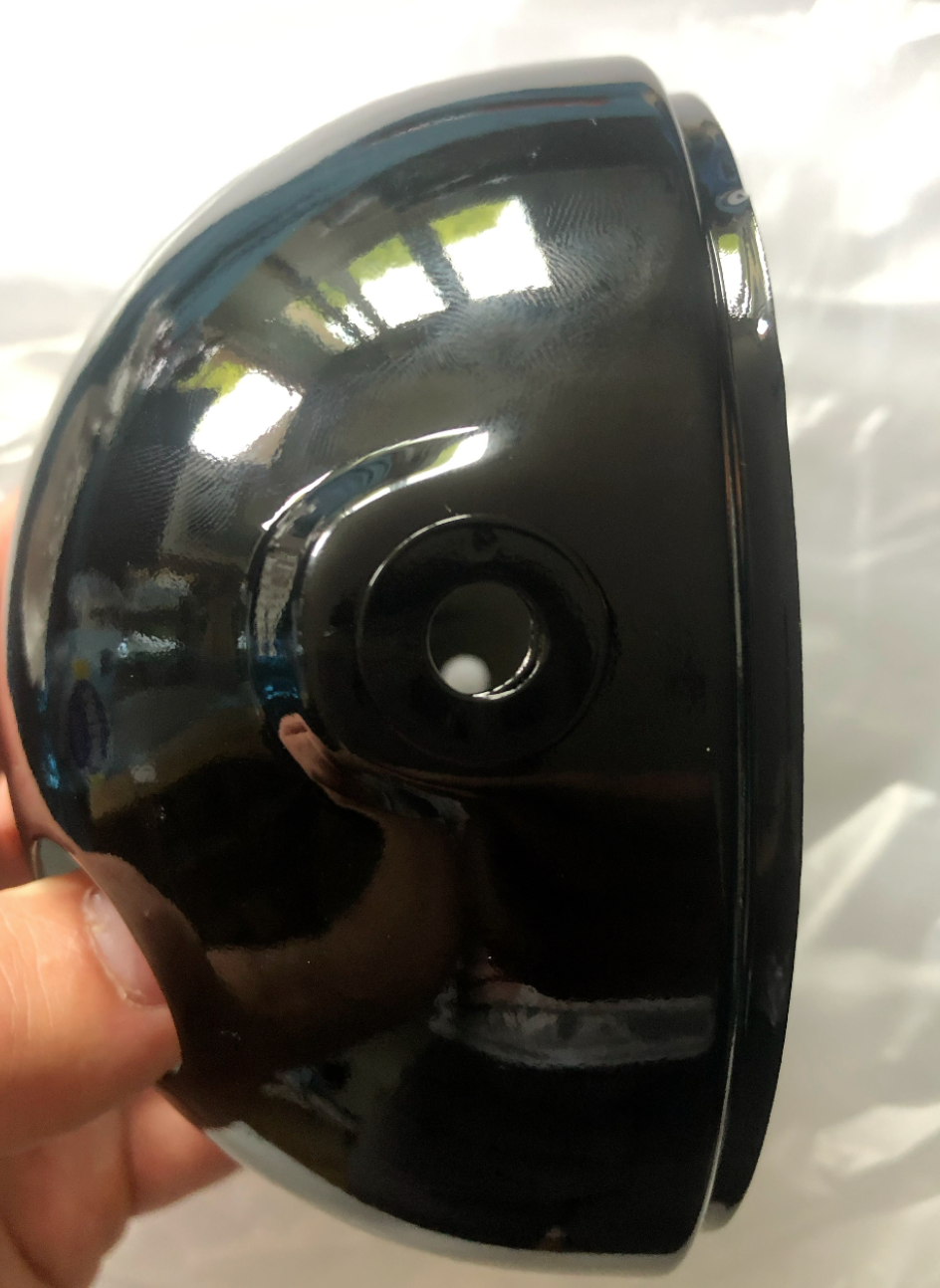 Bol de phare noir neuf Yamaha Chappy et bop