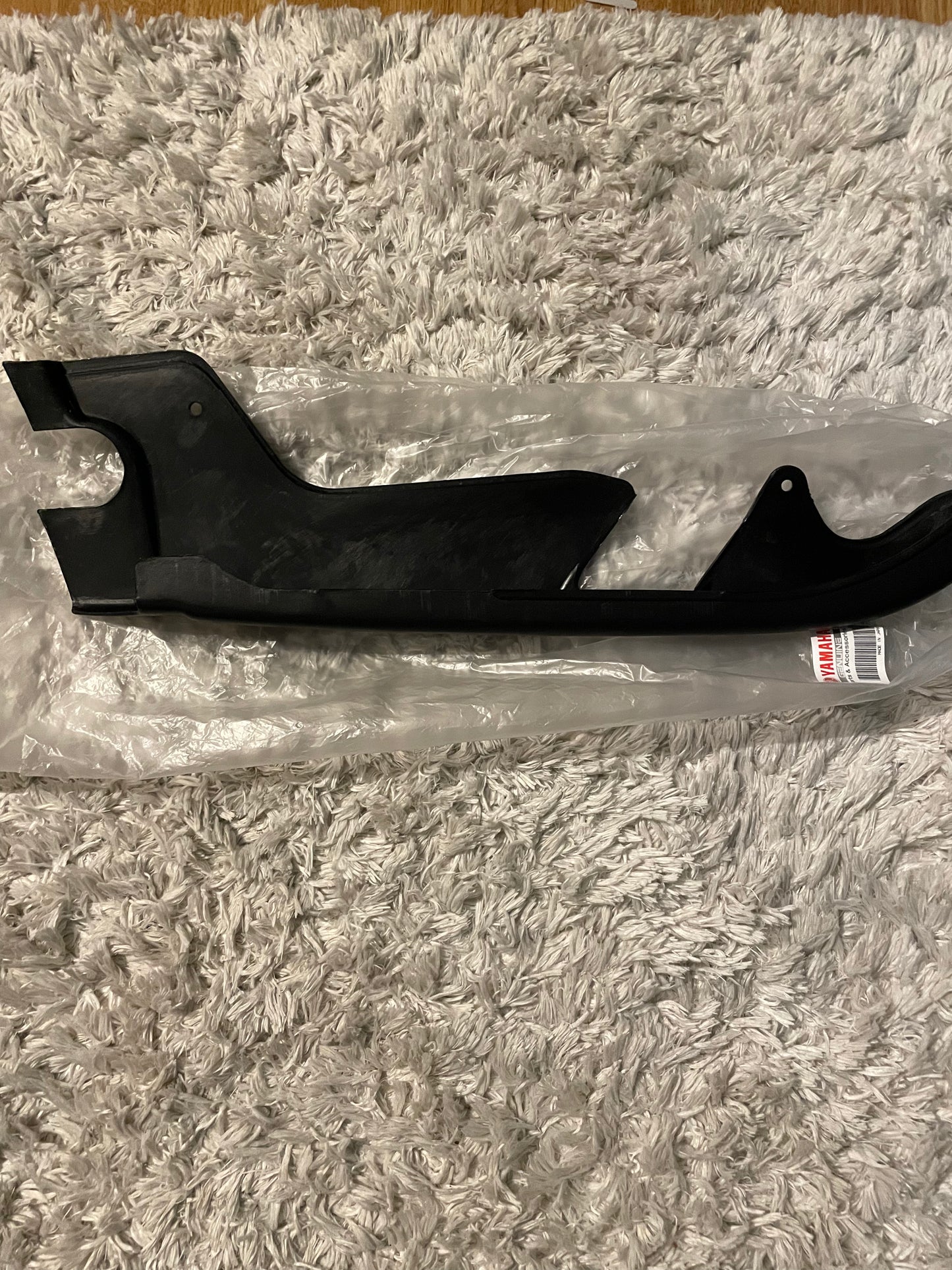 Cache chaine noir yamaha chappy d'origine neuf