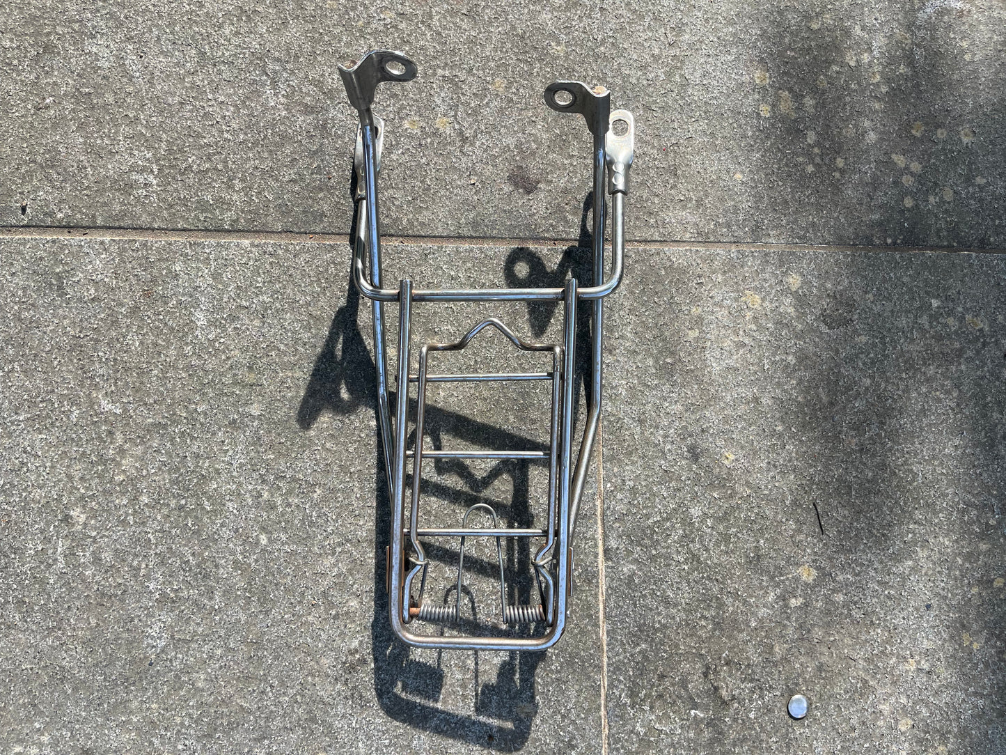Porte-Bagage Avant Yamaha Chappy d’Origine – Pièce Rare Option d’Époque