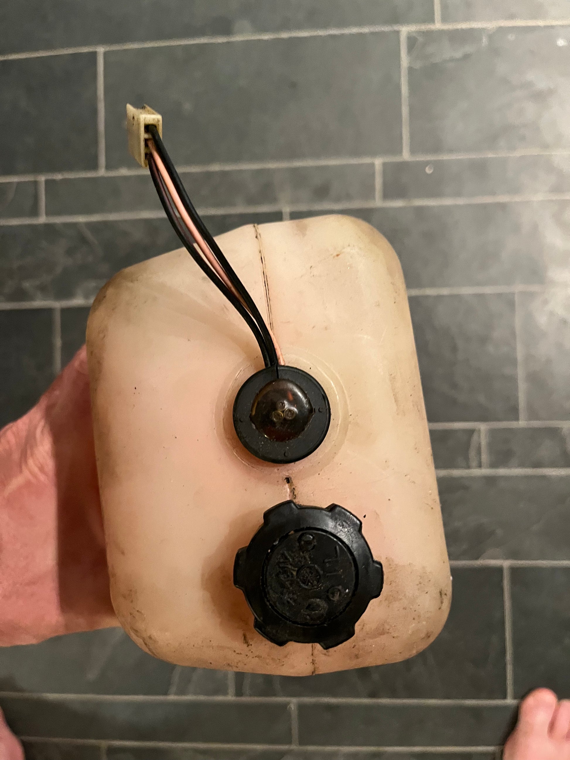 Réservoir d’Huile d’Origine Yamaha Chappy – Pièce d’Époque Complète