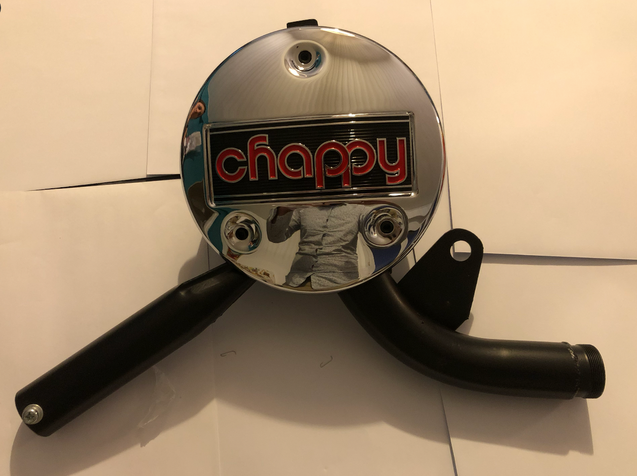 Silencieux cache chromé yamaha chappy neuf