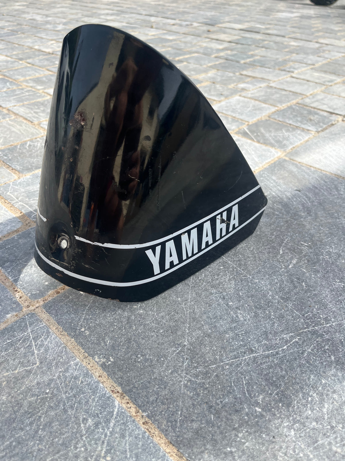 Cache Batterie noir d’Époque d'occasion – Yamaha Chappy
