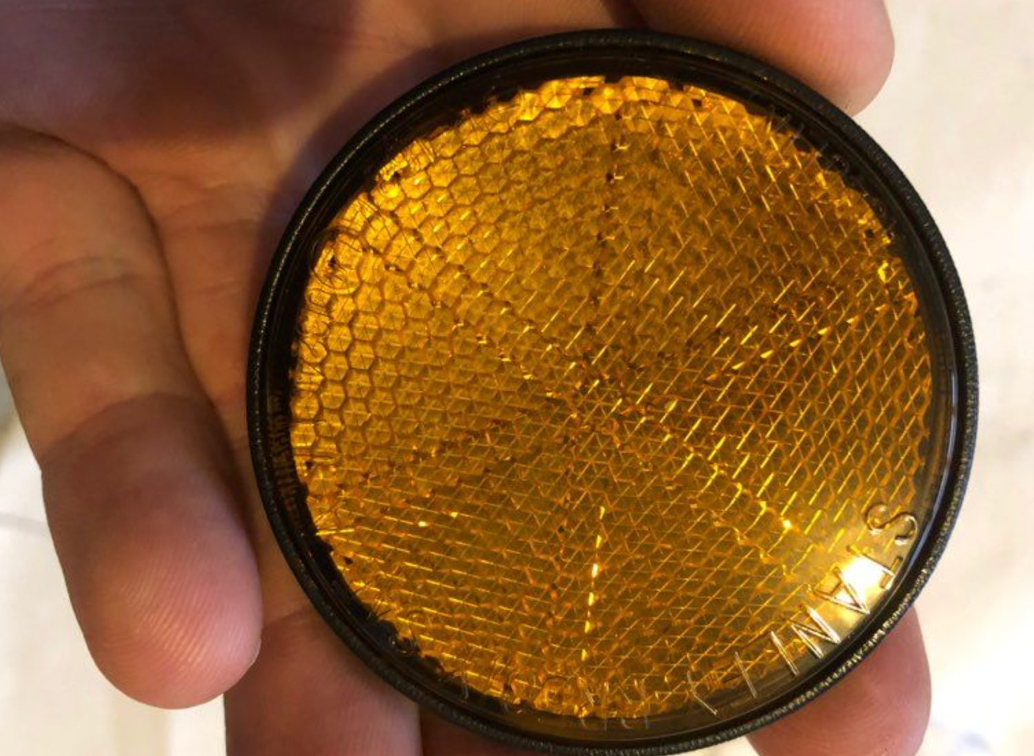 Paire Catadiopres avant neuf d'origine Yamaha Chappy