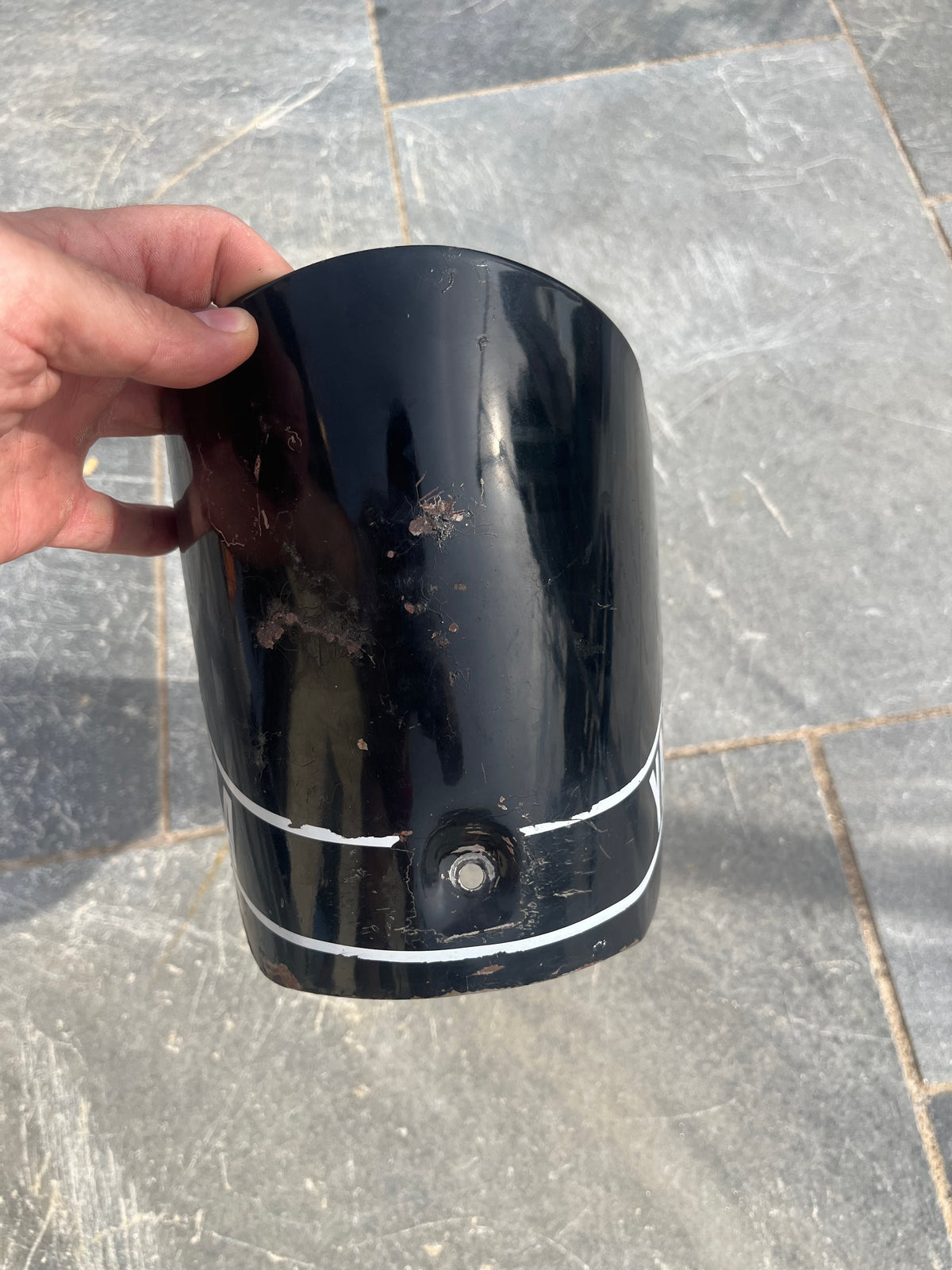 Cache Batterie noir d’Époque d'occasion – Yamaha Chappy