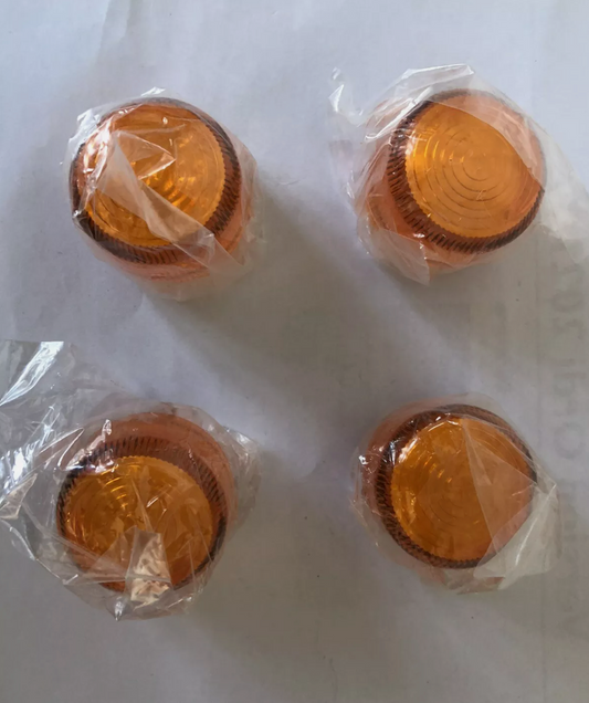 4 Cabochons Clignotants Neufs – Honda Dax, Chaly, Skyteam, Jincheng