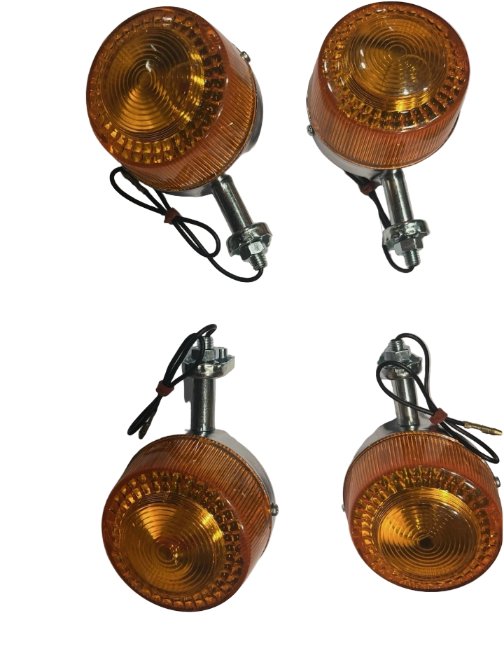 4 Clignotants Neufs + Ampoules – Version Japonaise - Yamaha Chappy