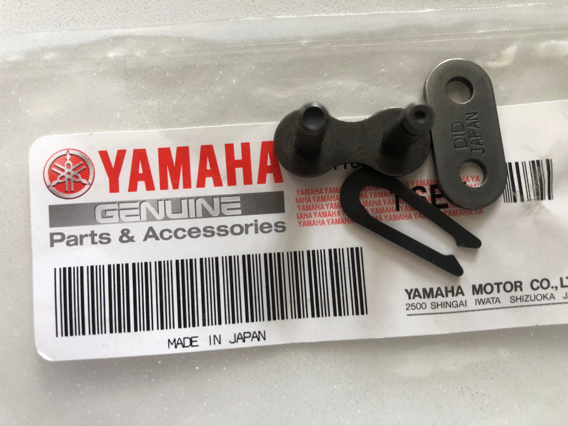 Attache rapide neuf Yamaha 