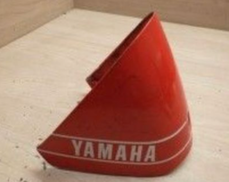 Autocollant neuf blanc yamaha d'origine 
