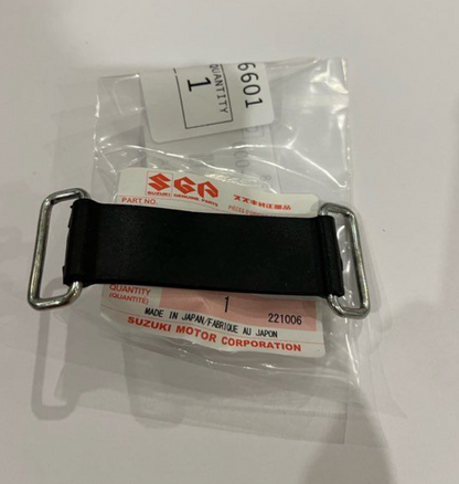 Sangle de batterie Suzuki VanVan RV90 neuve d'origine