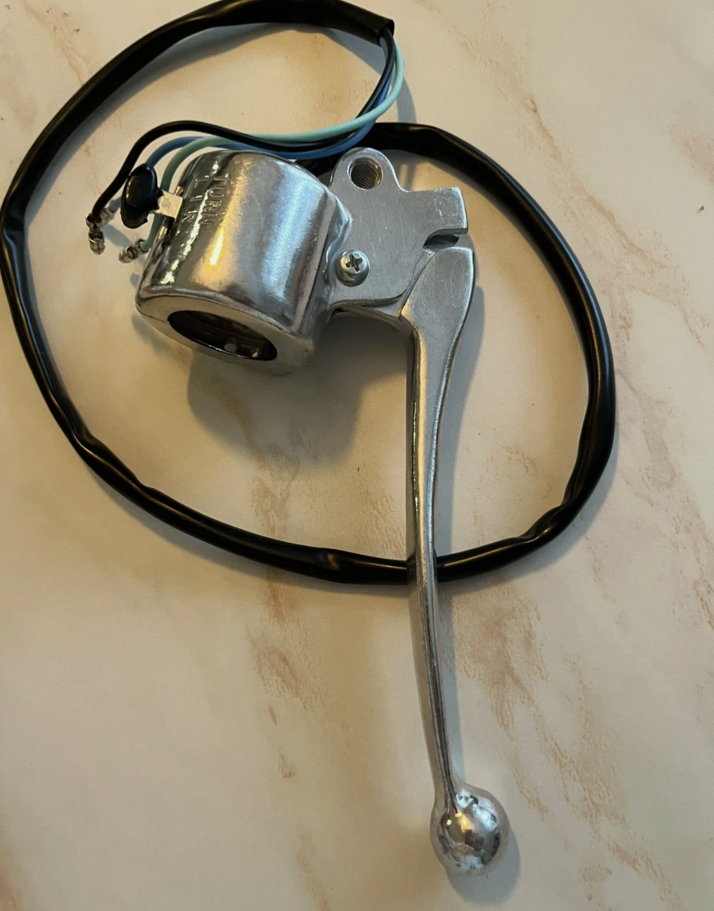 Commodo droit Suzuki d'origine neuf - A100, RV50, RV90, GT100, T125...