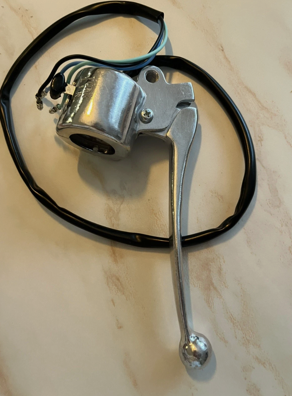 Commodo droit Suzuki d'origine neuf - A100, RV50, RV90, GT100, T125...