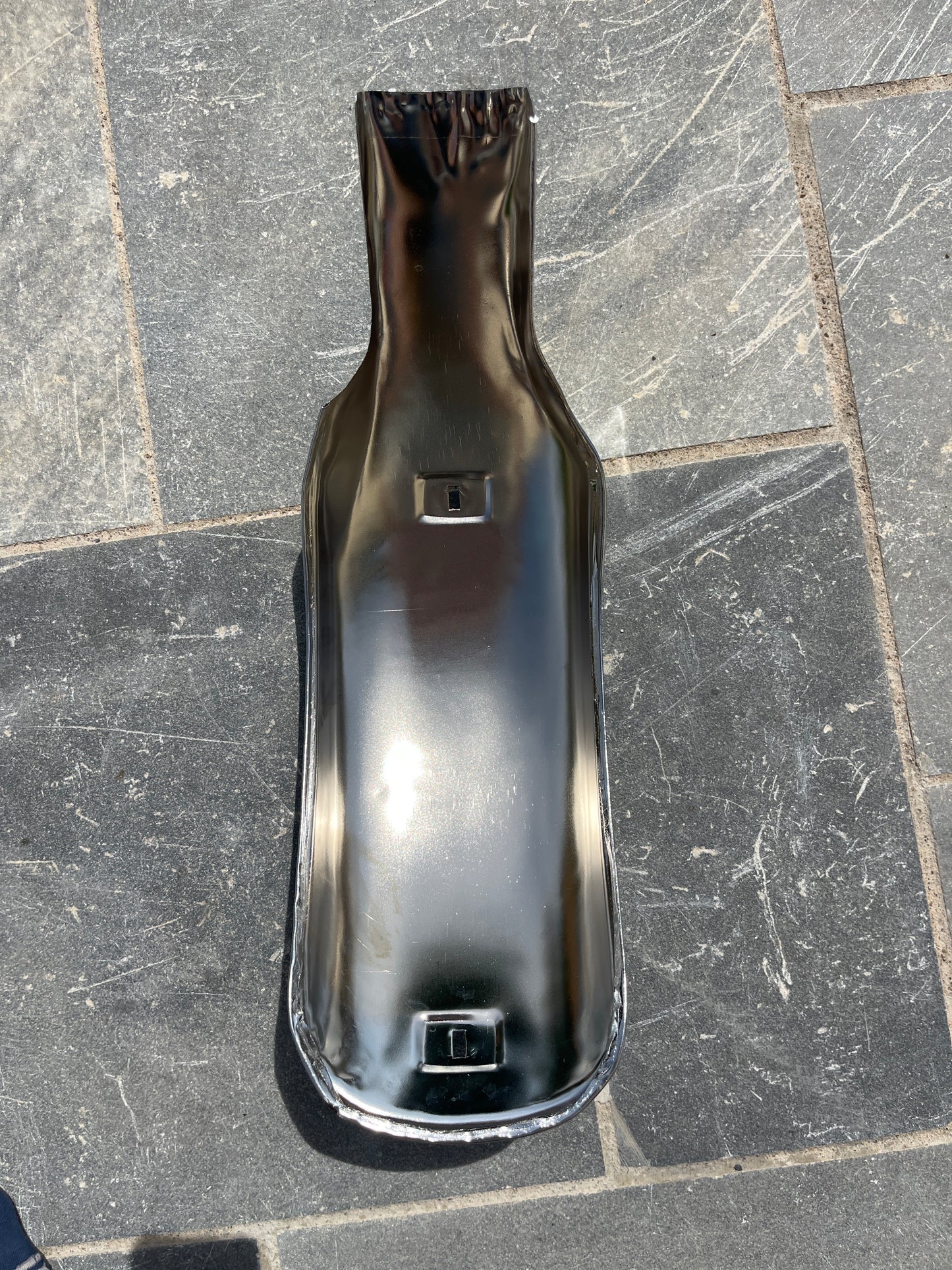 Paire de Garde-Boue Chromés – Yamaha Chappy & Bop – Métal