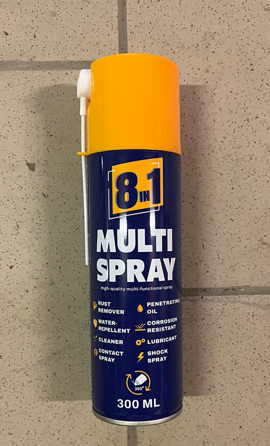 Dégrippant Lubrifiant Multi-Usage 8 en 1 300 ml -Chappy