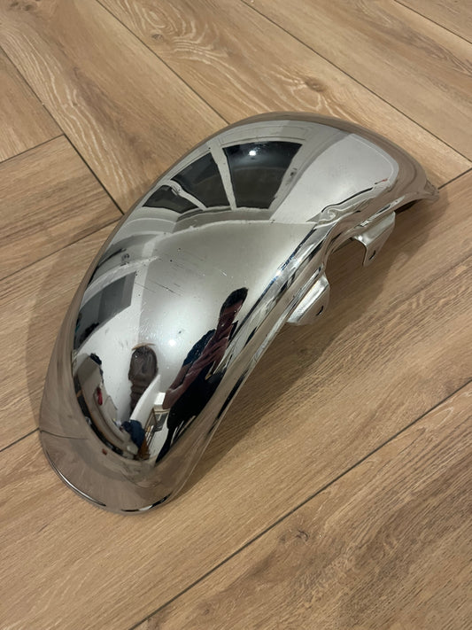 Garde-Boue Avant d’Origine – Yamaha Chappy – Chrome Vintage Rare