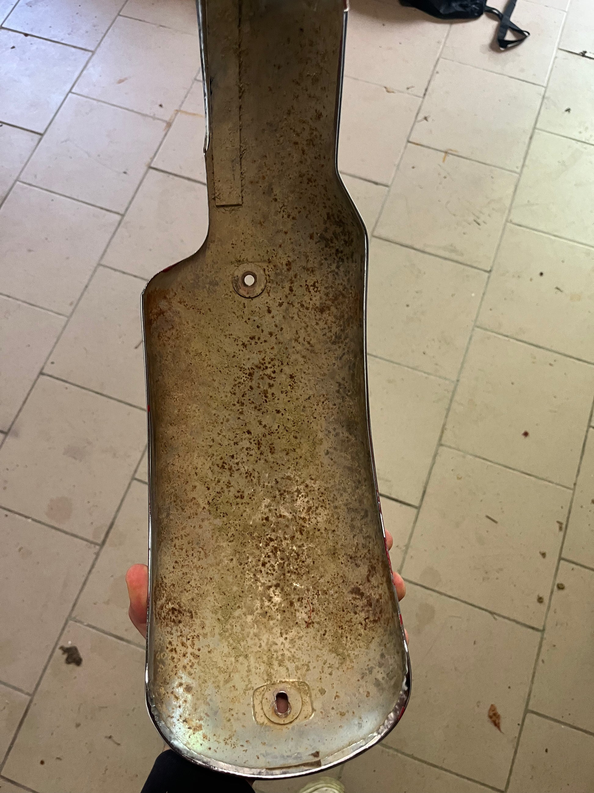 Garde-Boue arrière Chromés – Yamaha Chappy & Bop