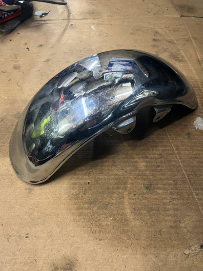 Garde-Boue avant chromé – Yamaha Chappy & Bop – Métal