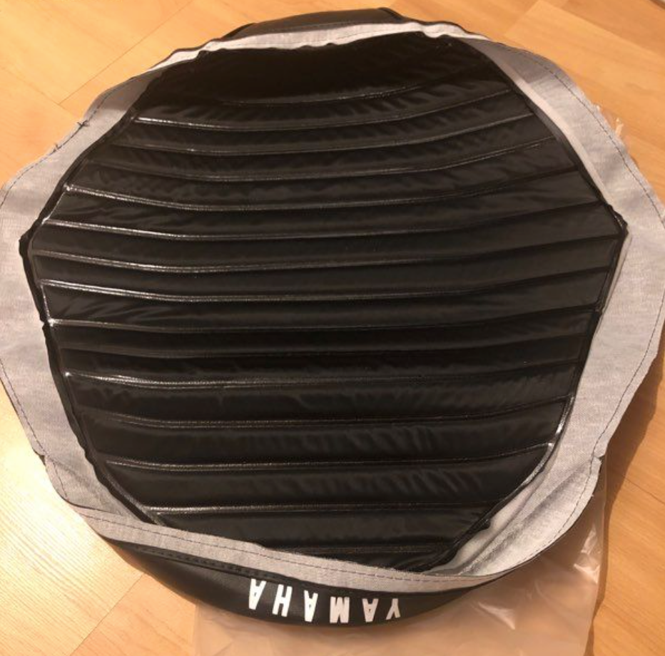 Housse de selle biplace neuve d'origine Yamaha Chappy