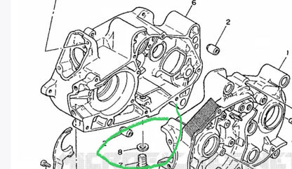 Joint Boulon Vidange d'origine - Chappy Yamaha OEM