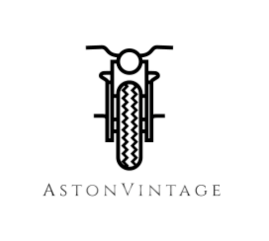 Logo Aston Vintage chappy Yamaha