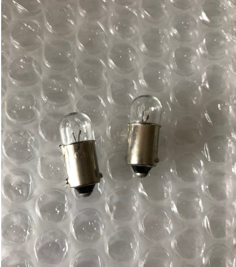 Lot 2 ampoules compteur Neuves 6v Bop  TY Yamaha