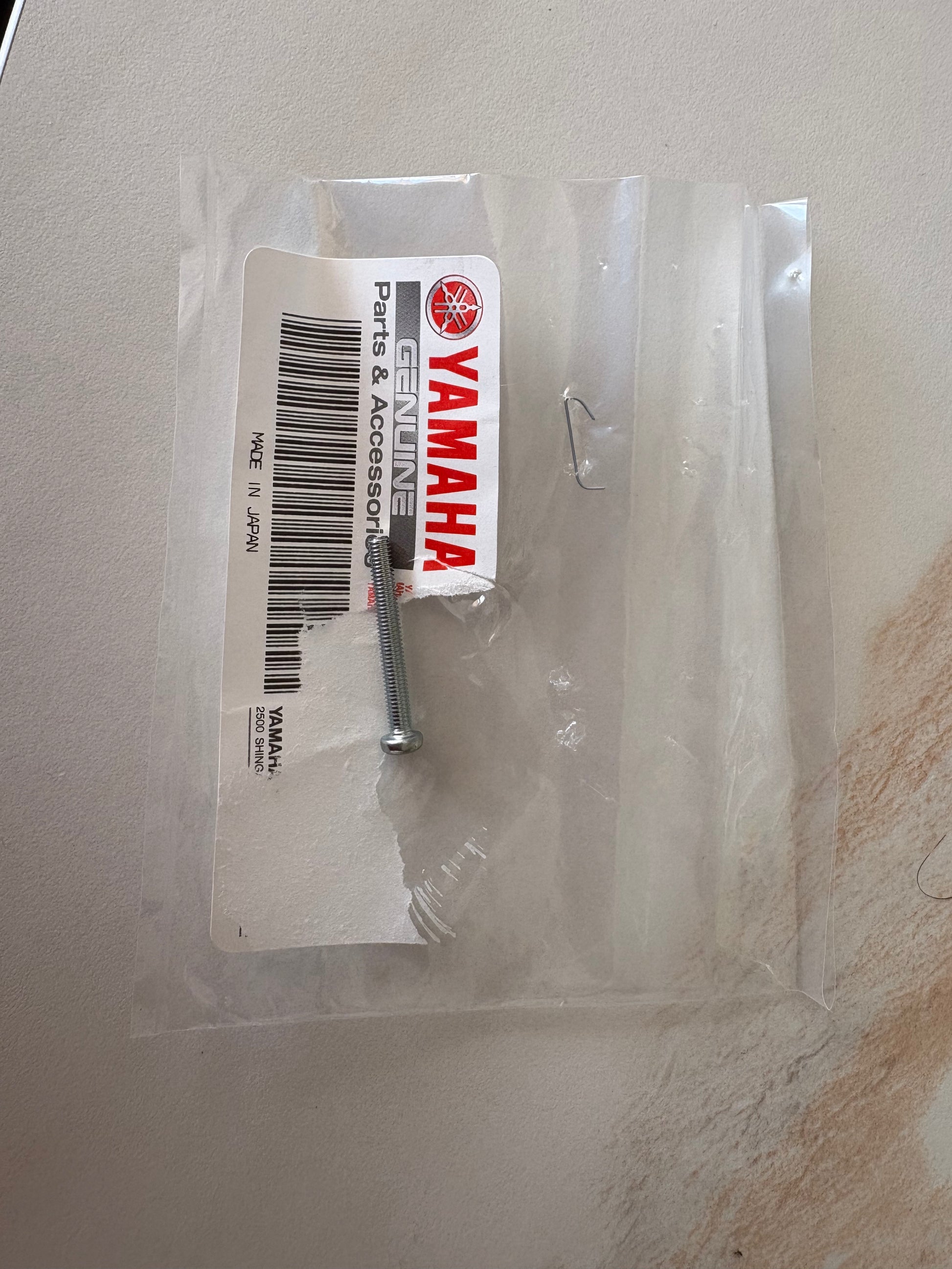 Lot de 2 Vis de Clignotants d’Origine - Chappy 80 Yamaha