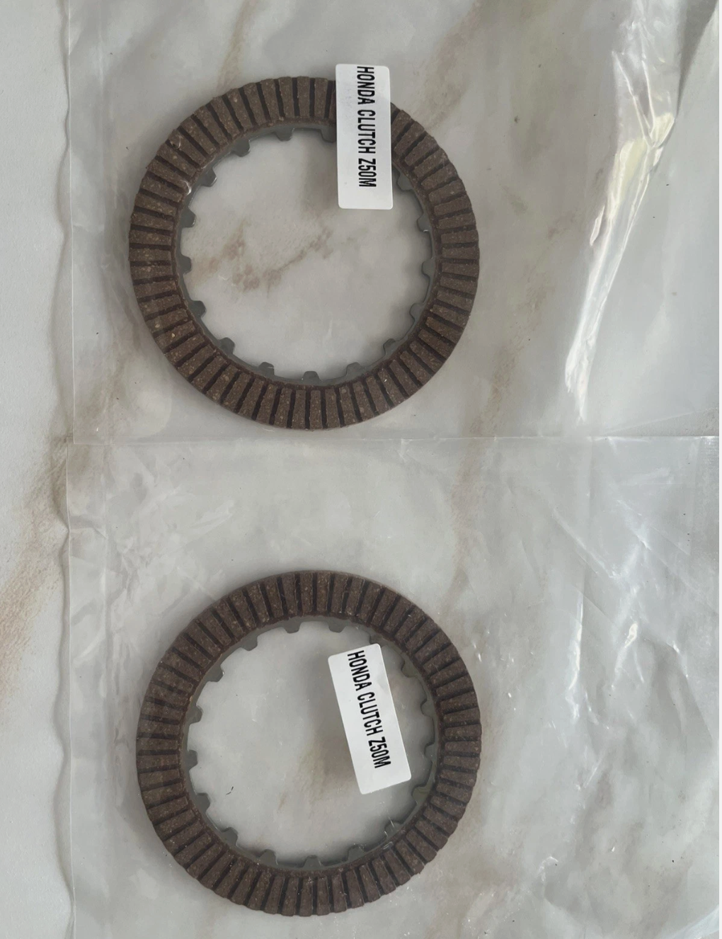 Lot de 2 disques embrayage Honda Dax ST50 ST70 Monkey Z50M neufs