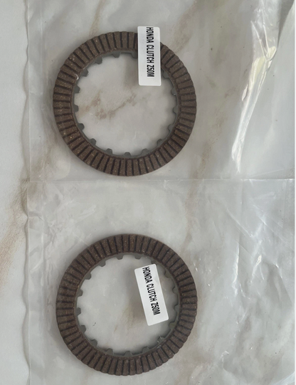 Lot de 2 disques embrayage Honda Dax ST50 ST70 Monkey Z50M neufs