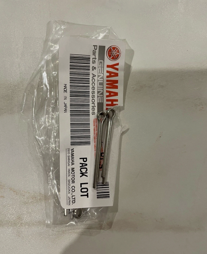 Lot goupilles axe de roue Yamaha Chappy neuves d’origine
