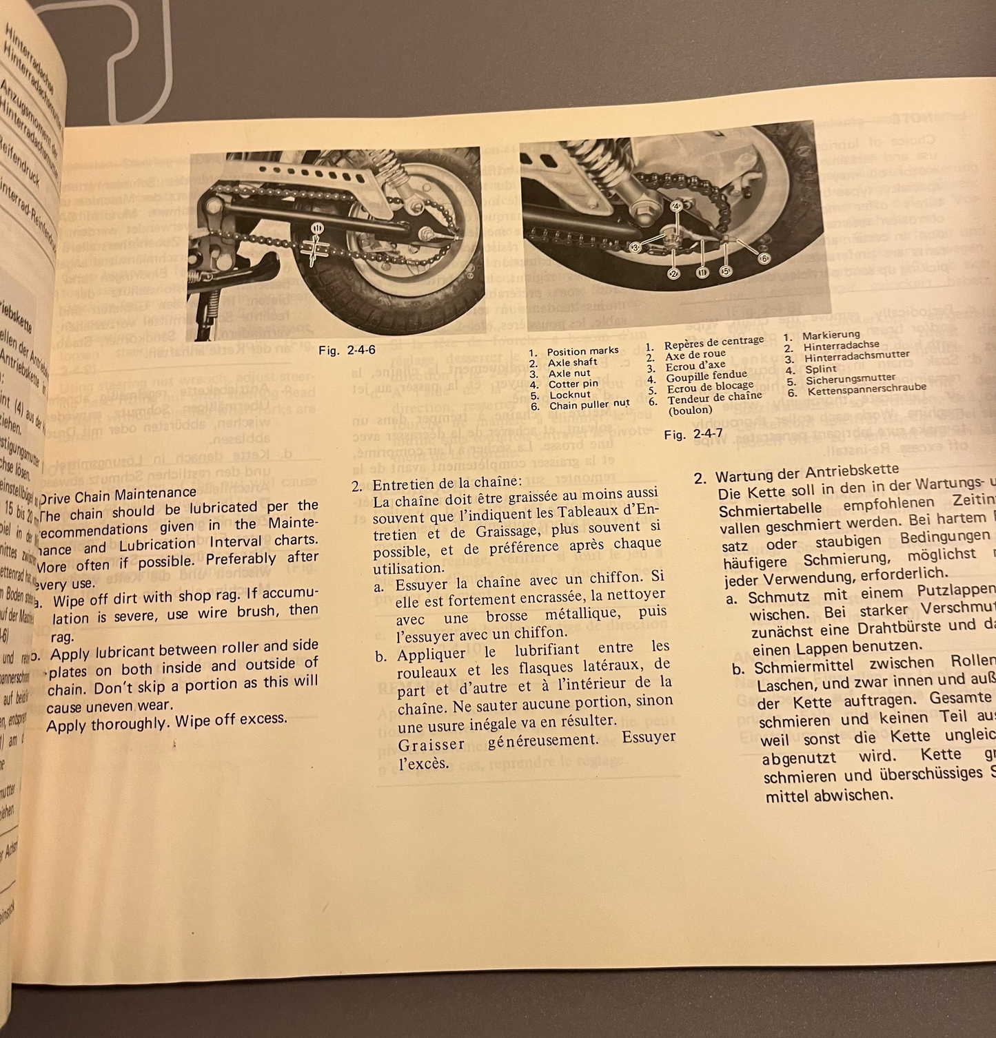 Manuel Revue Technique Yamaha Chappy 80cc D’époque