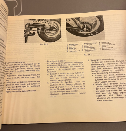 Manuel Revue Technique Yamaha Chappy 80cc D’époque