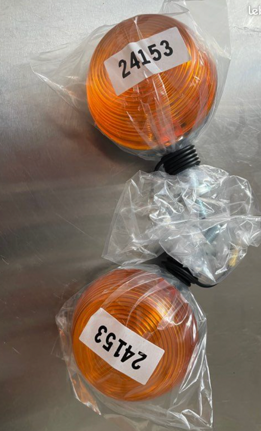 Paire clignotants Chappy Yamaha avec ampoule 6V neuf