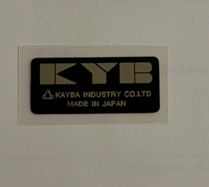 Paire d’Autocollants Amortisseurs KYB (Made in Japan) - Chappy Yamaha 