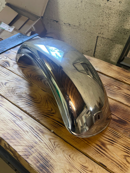 Paire de Garde-Boue arrière Chromés – Yamaha Chappy & Bop