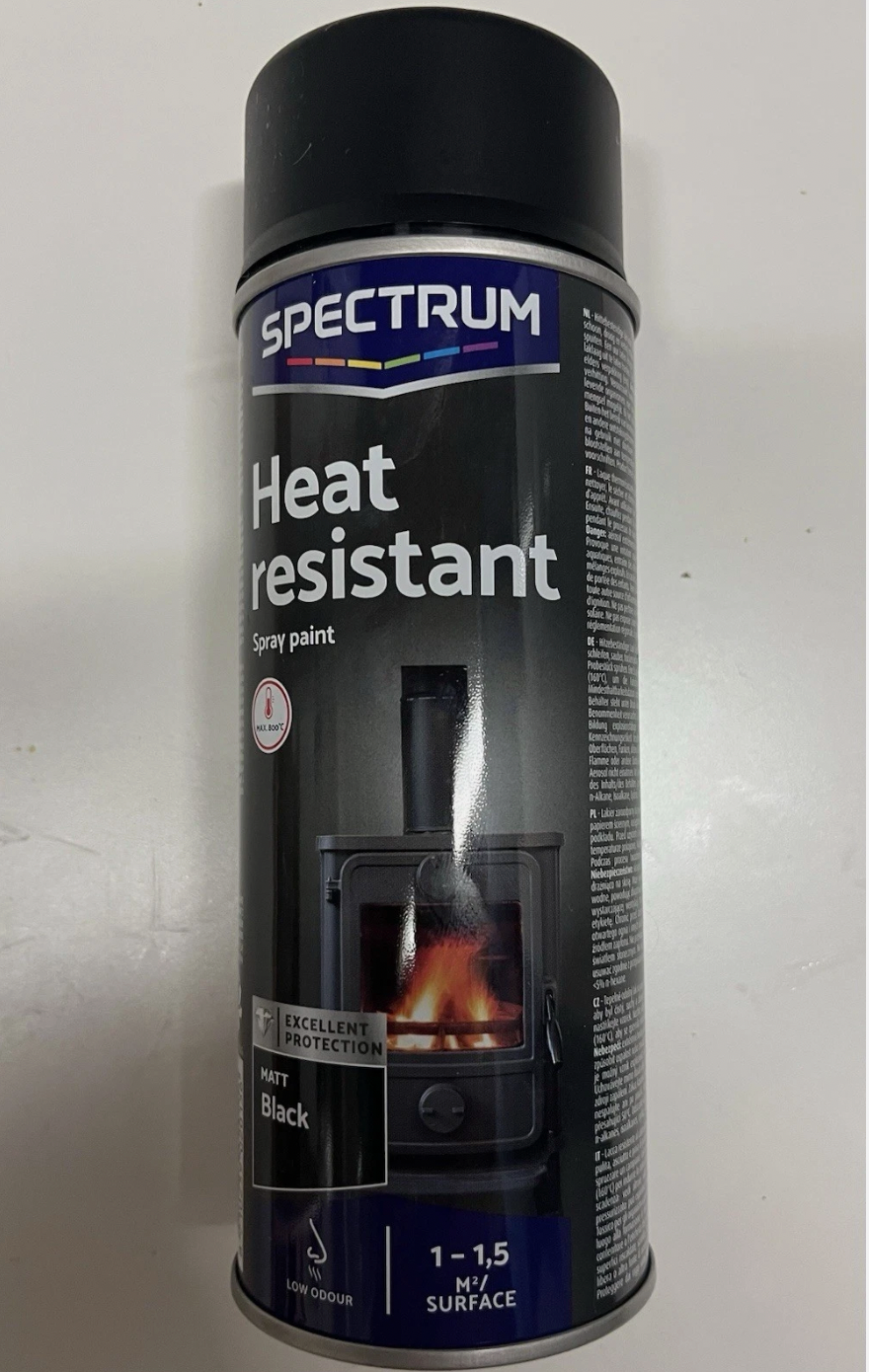 Peinture Noire Haute Température - Chappy / Bop Yamaha