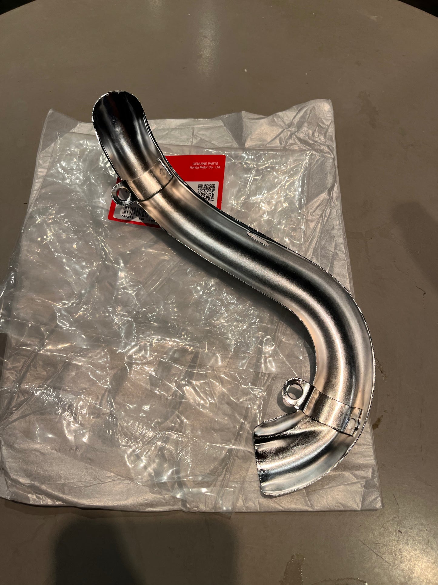 Protection d’Échappement Neuve d’Origine (Chrome) - Honda Dax