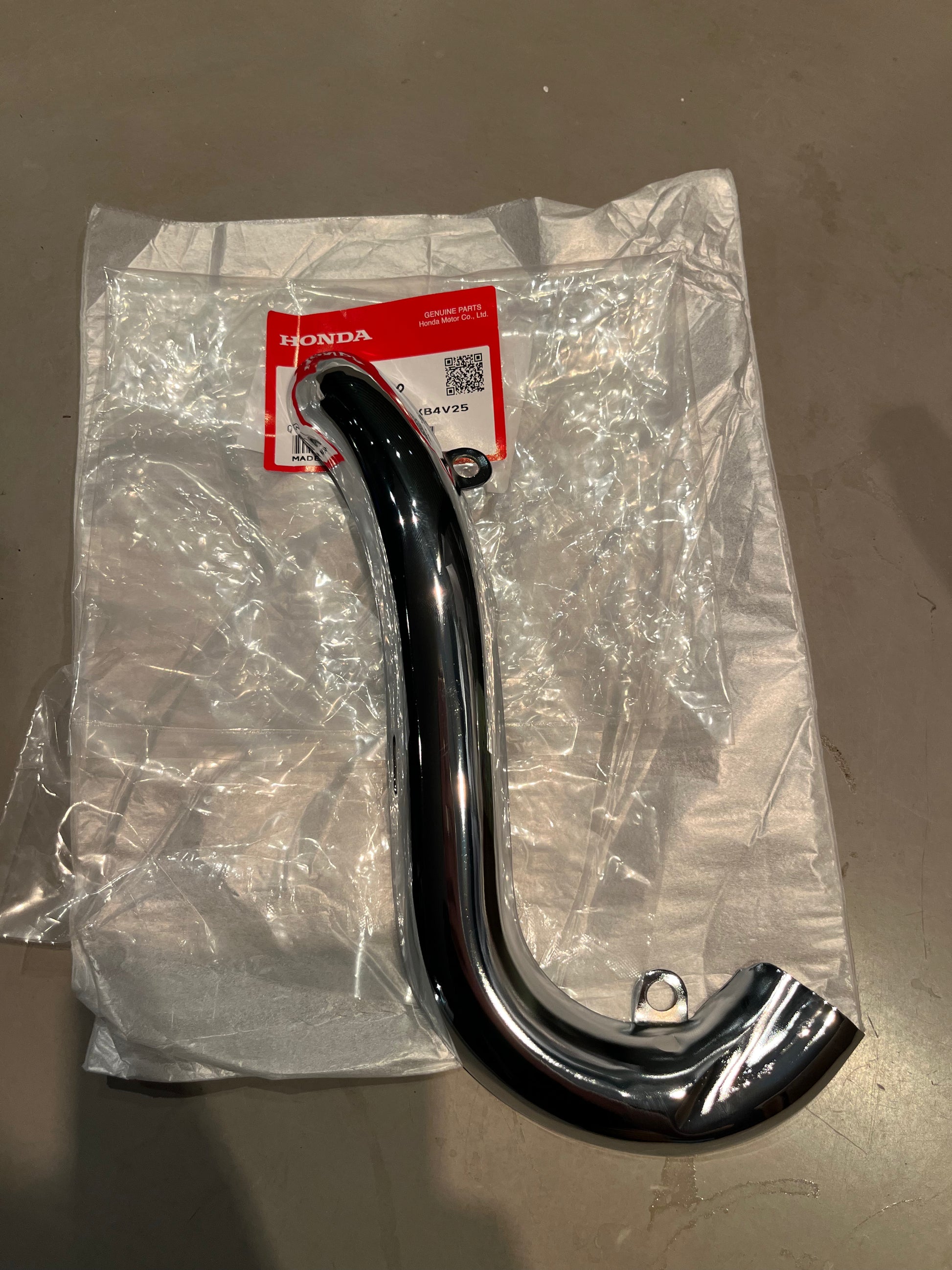 Protection d’Échappement Neuve d’Origine (Chrome) - Honda Dax