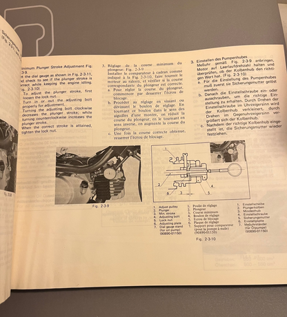 Manuel Revue Technique Yamaha Chappy 80cc D’époque