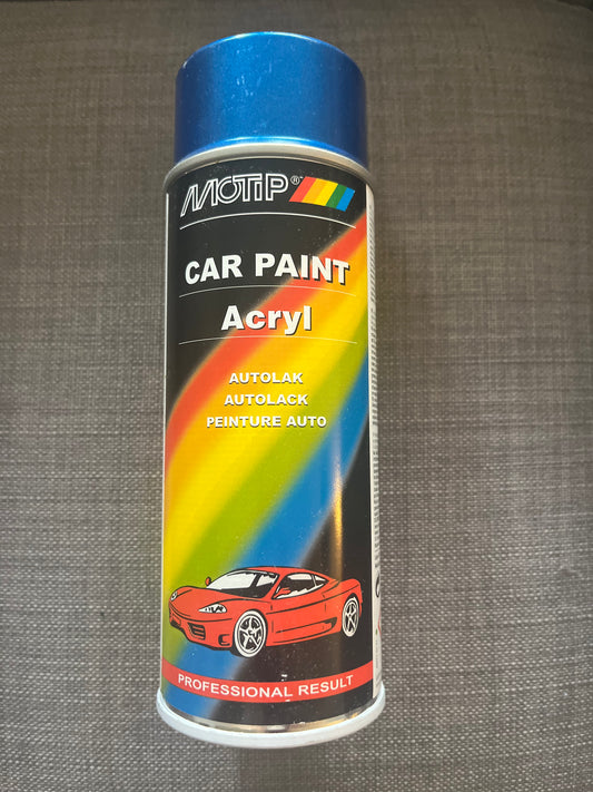 Une bombe de Peinture Yamaha Chappy – Candy Blue