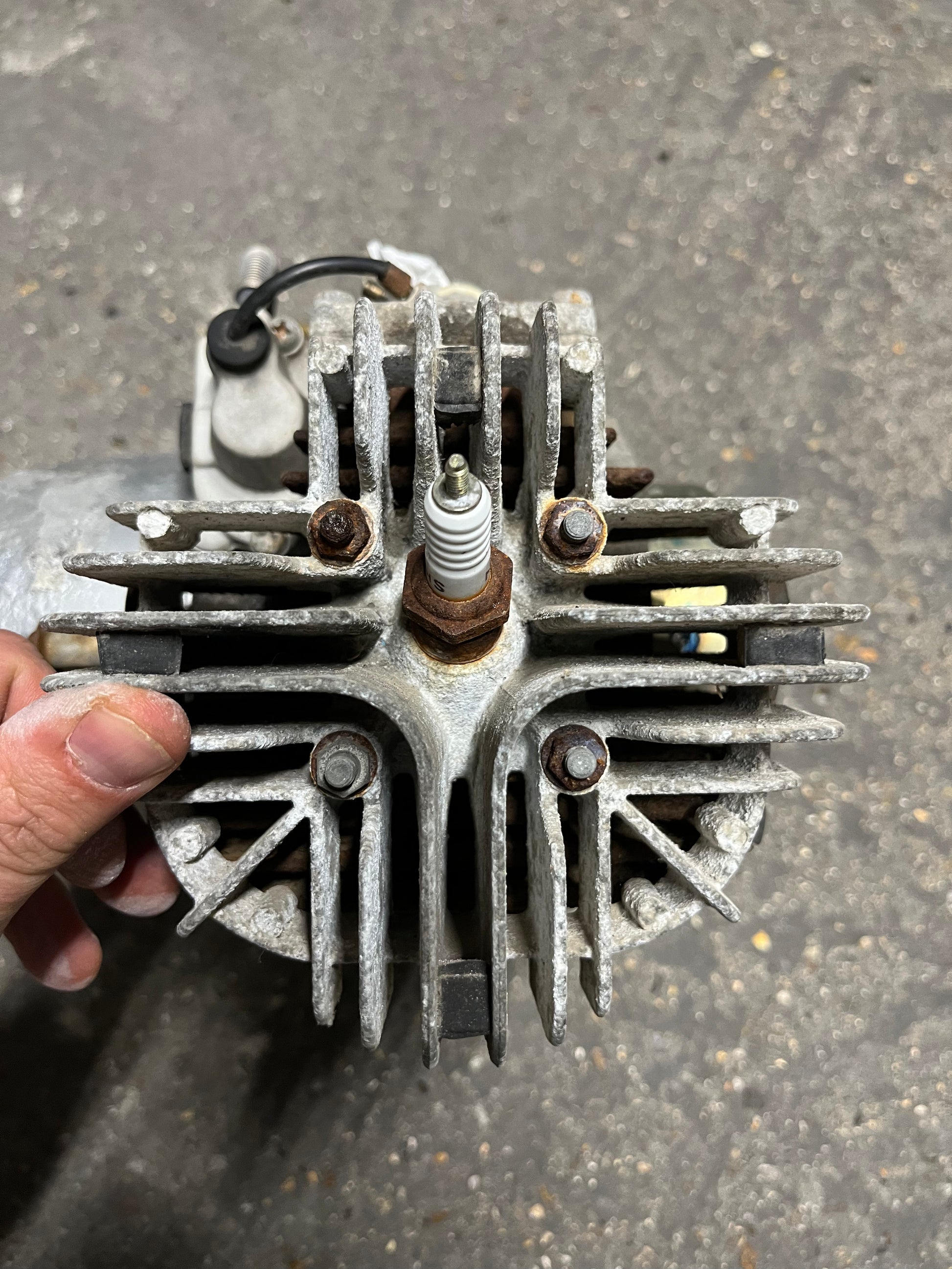 moteur completd’origine Yamaha Chappy, type DNL, démonté d’un modèle japonais (références : 439, 1F1, 1F3, 550, 551, 511)