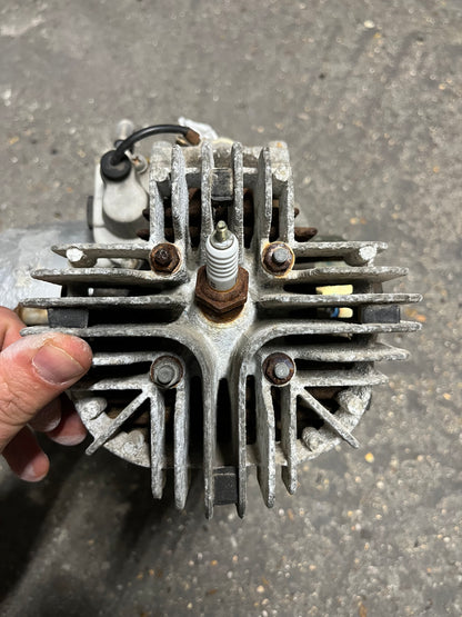 moteur completd’origine Yamaha Chappy, type DNL, démonté d’un modèle japonais (références : 439, 1F1, 1F3, 550, 551, 511)
